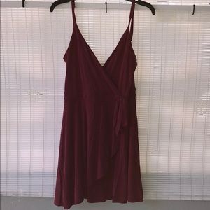L.A. Hearts burgundy dress